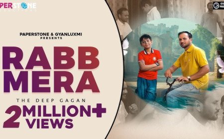 Rabb Mera' Garners 22 Lakh Views in Just One Week: A Heartwarming Tribute to Father-Son Bond  