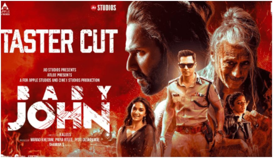 Varun Dhawan and Keerthy Suresh's Action Thriller 'Baby John' Set to Release on December 25, 2024