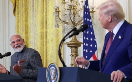 Modi-Trump Meeting Boosts Strategic Ties: Plans Unveiled for Defense Collaboration and $500 Billion Trade Goal.