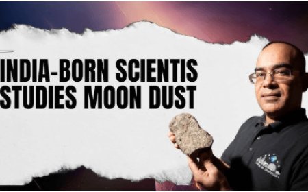Indian-Origin Scientist in UK Awarded 'World’s First' Ultra-Rare Moon Dust from China