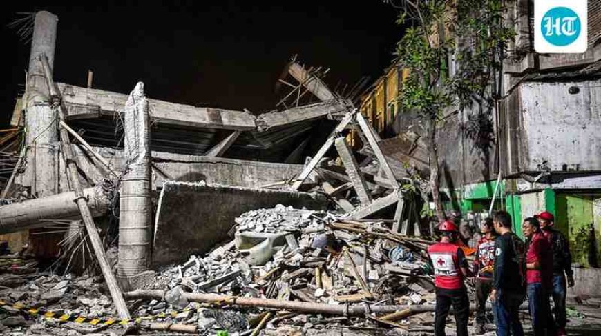Deadly Disaster: Indonesia School Building Crumbles, Dozens Feared Trapped