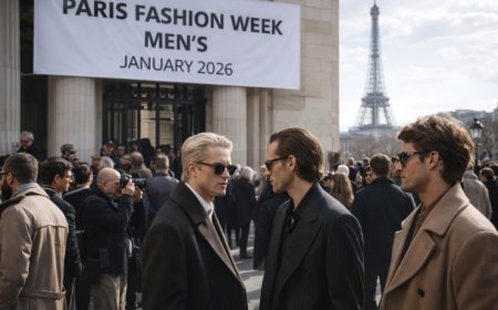 Paris Fashion Week Men’s January 2026: What the Provisional Schedule Reveals