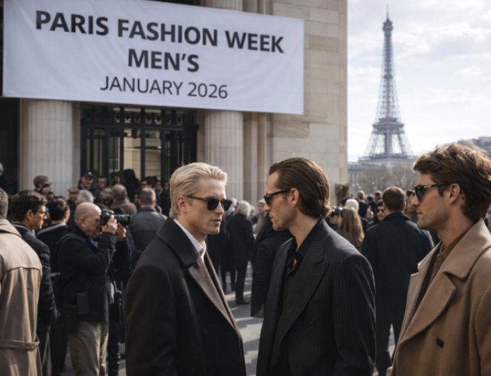 Paris Fashion Week Men’s January 2026: What the Provisional Schedule Reveals