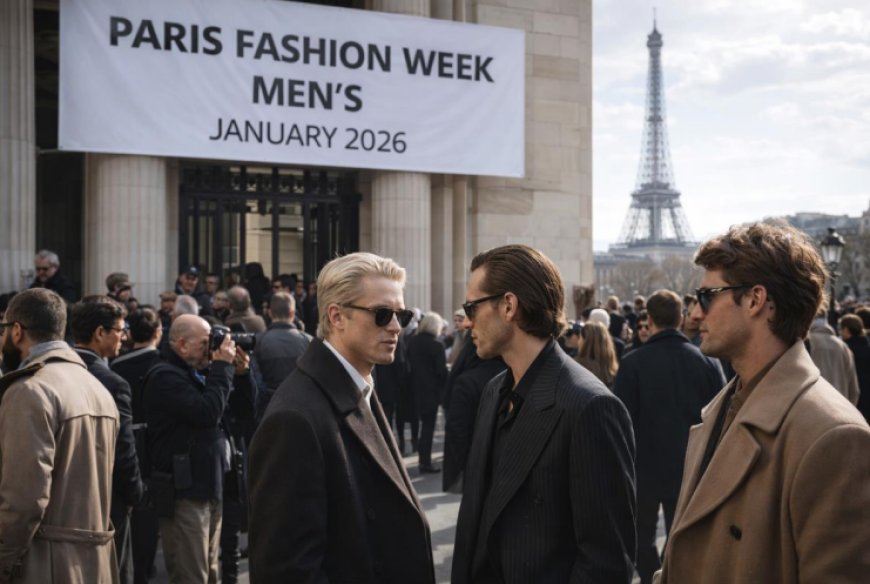 Paris Fashion Week Men’s January 2026: What the Provisional Schedule Reveals