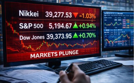 Oil Shock Jolts Global Markets, Sending Investors Toward Safe-Haven Assets