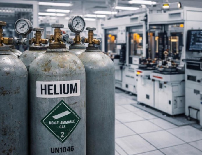 Helium Shortage Emerges as New Threat to Global Tech Supply Chains