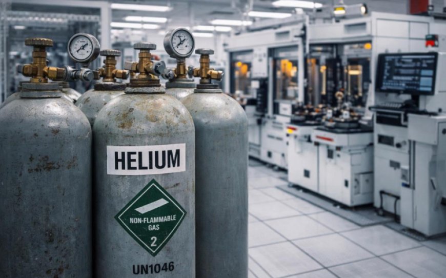 Helium Shortage Emerges as New Threat to Global Tech Supply Chains