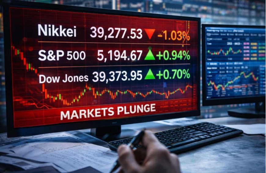 Oil Shock Jolts Global Markets, Sending Investors Toward Safe-Haven Assets