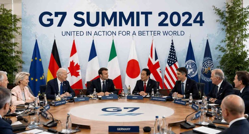 G7 Summit Brings World Leaders Together as Global Challenges Take Center Stage
