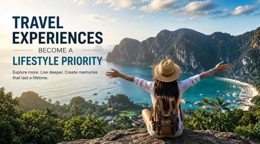 Travel Experiences Become a Lifestyle Priority as People Seek Meaningful Adventures
