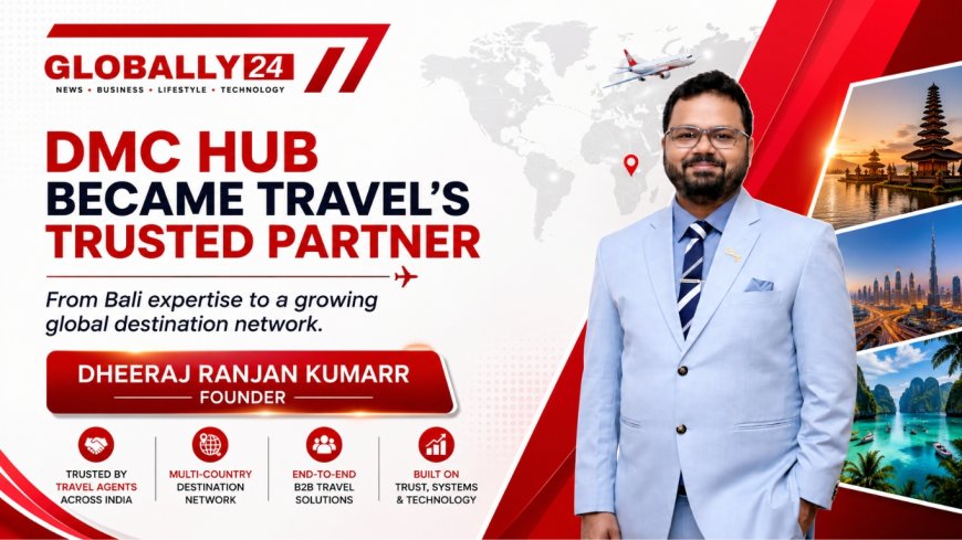 Building the Backbone of Indian Outbound Travel: The Story of Dheeraj Ranjan Kumarr and DMC Hub