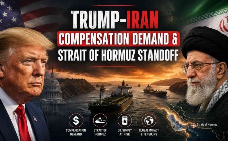 Trump Demands Iran Compensation Amid Hormuz Standoff