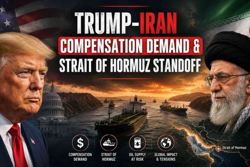 Trump Demands Iran Compensation Amid Hormuz Standoff