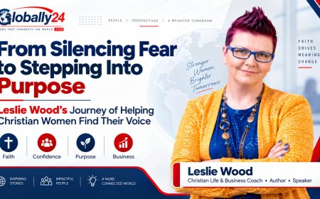 From Silencing Fear to Stepping Into Purpose: Leslie Wood’s Journey of Helping Christian Women Find Their Voice