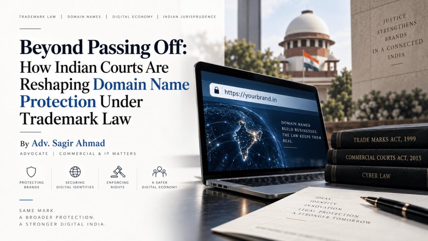 Beyond Passing Off: How Indian Courts Are Reshaping Domain Name Protection Under Trademark Law