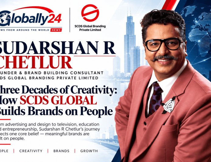 Three Decades of Creativity: How Sudarshan R Chetlur Built SCDS GLOBAL Around the Idea That Brands Are Built on People